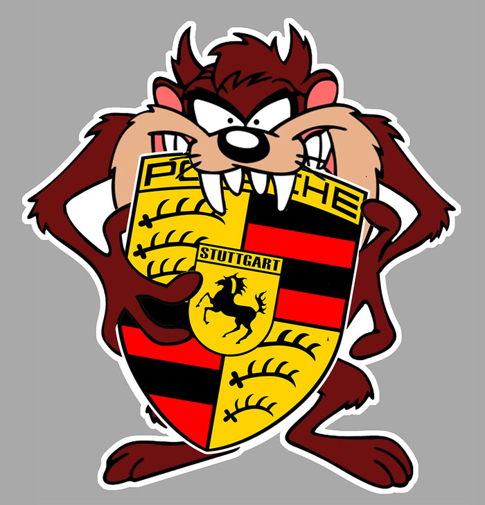 Sticker Porsche TAZ118 – Adesivo autoadesivo