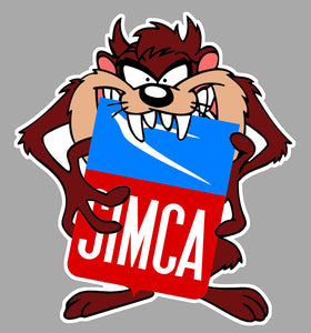 STICKER SIMCA - TAZ121