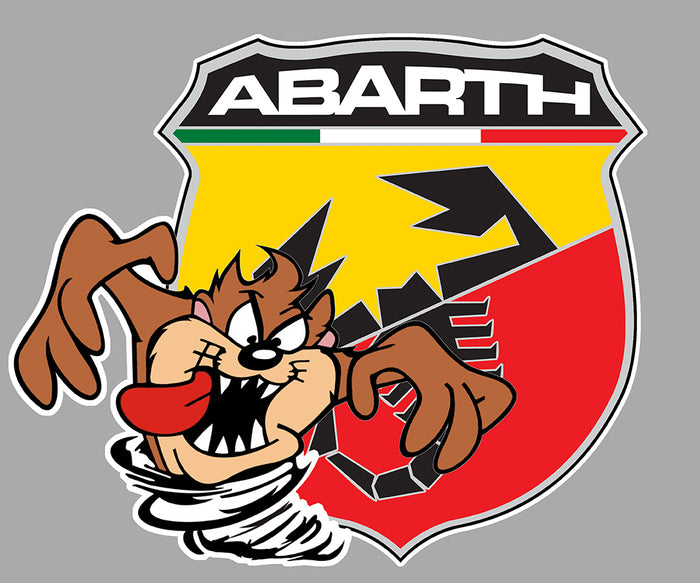 Sticker Abarth TAZ137 – Selbstklebender Aufkleber