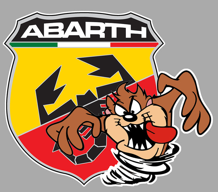 Sticker Abarth TAZ138 – Autocollant adhésif