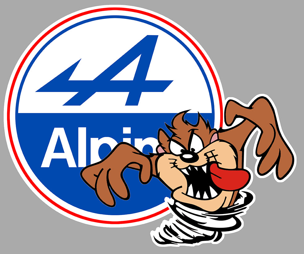 STICKER ALPINE - TAZ193