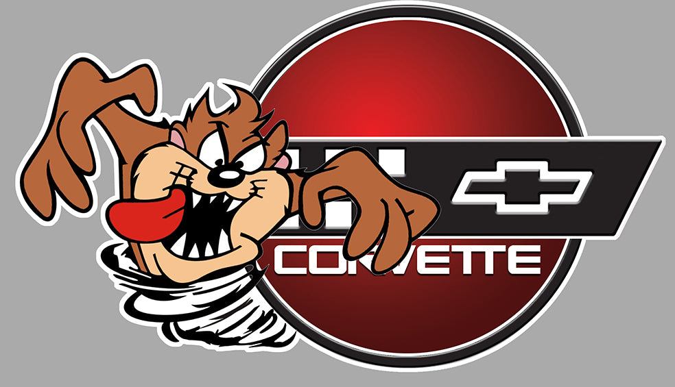 STICKER CHEVROLET CORVETTE - TAZ219