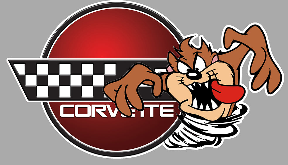 STICKER CHEVROLET CORVETTE - TAZ220
