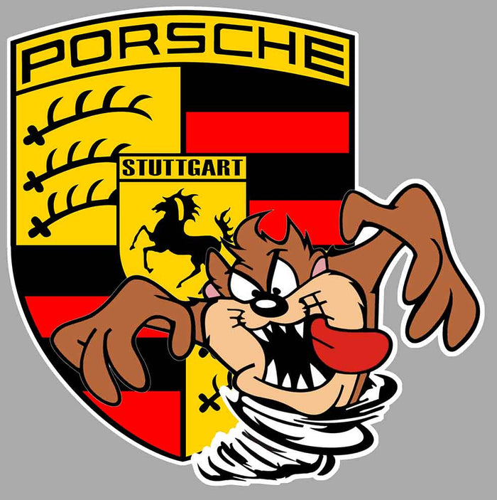 Sticker Porsche TAZ320 – Adesivo autoadesivo