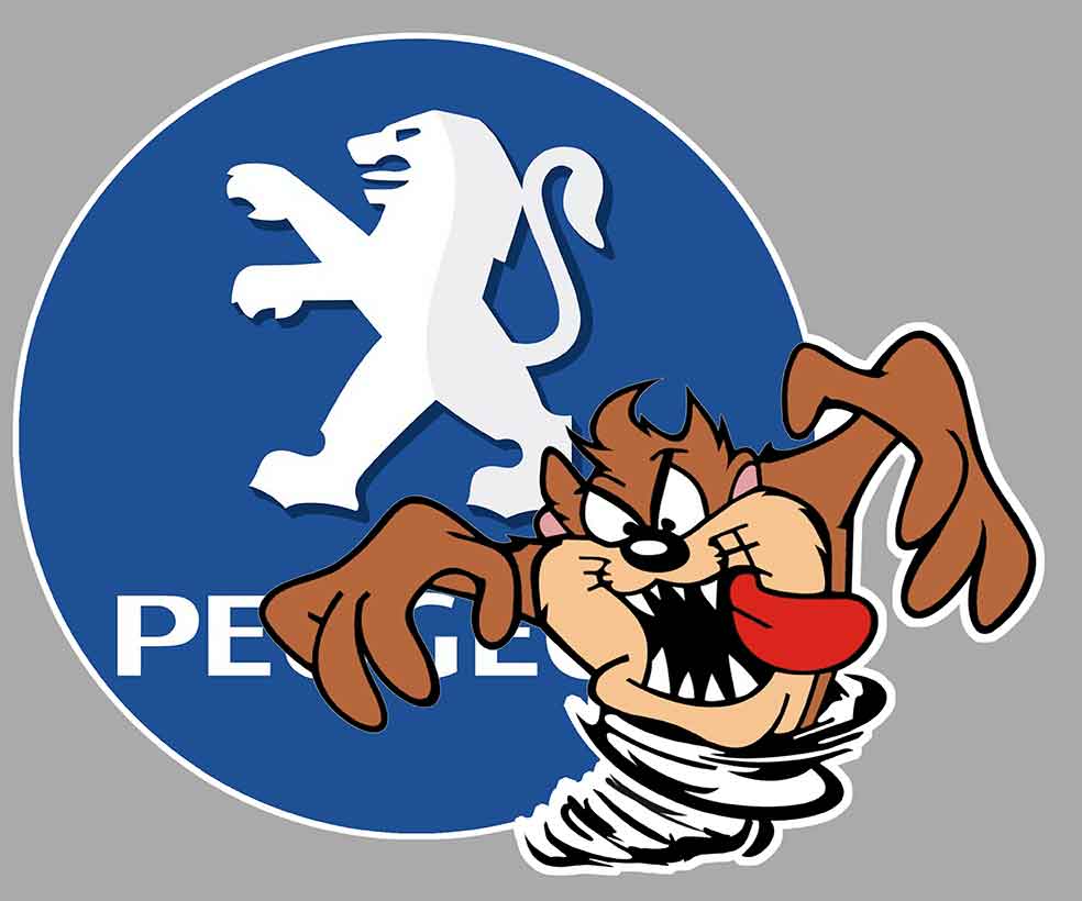 STICKER PEUGEOT - TAZ322