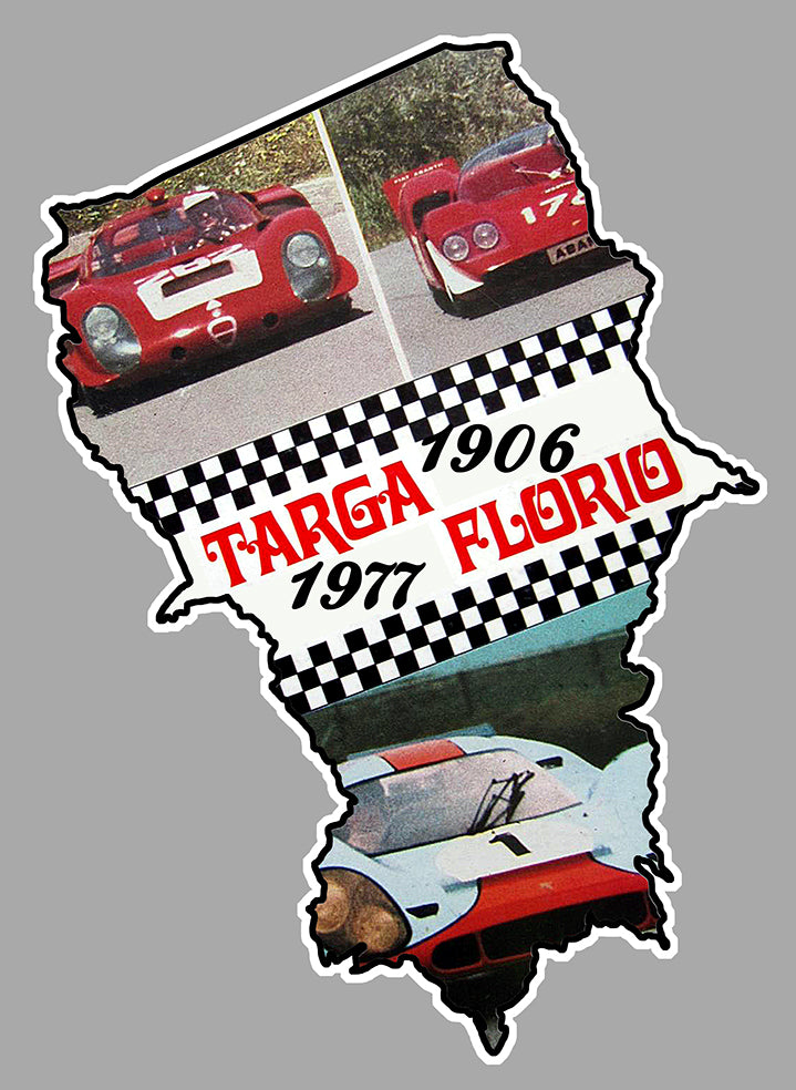 STICKER CIRCUIT TARGA FLORIO - TB003