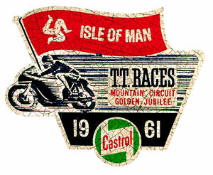 STICKER TT ISLE OF MAN - TB011