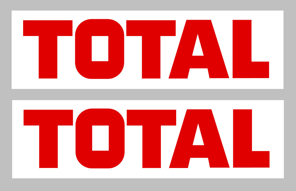 2 X STICKER TOTAL - TB155
