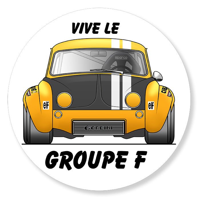 STICKER RENAULT DAUPHINE - VA028