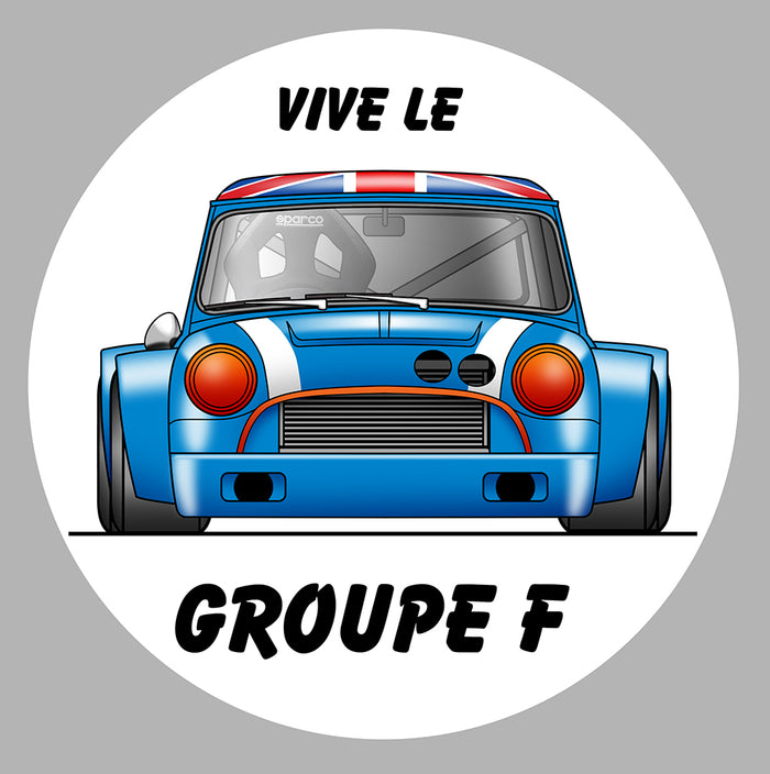 Sticker Austin Mini Cooper VA057 – Adesivo autoadesivo