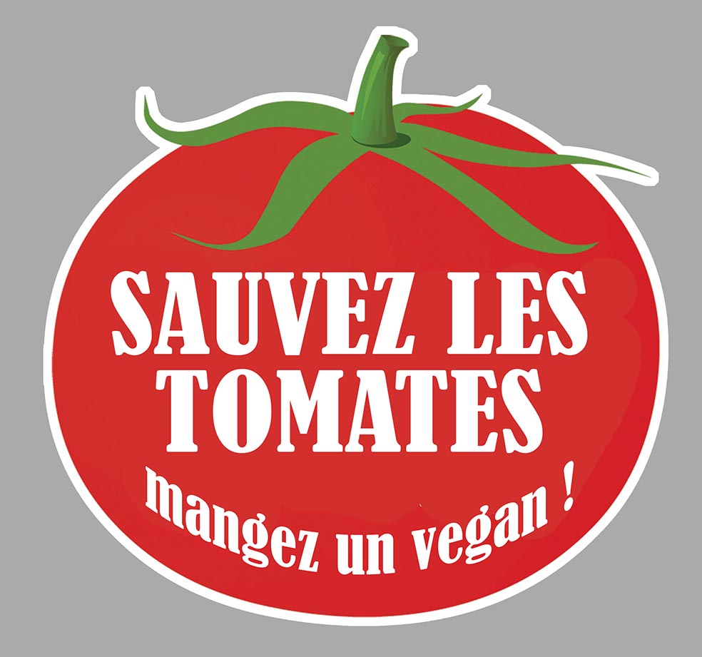 STICKER SAUVEZ LES TOMATES - VA134