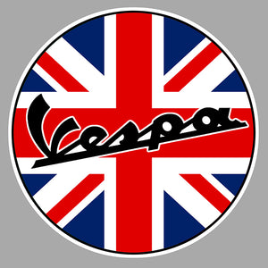 STICKER VESPA UK - VB032