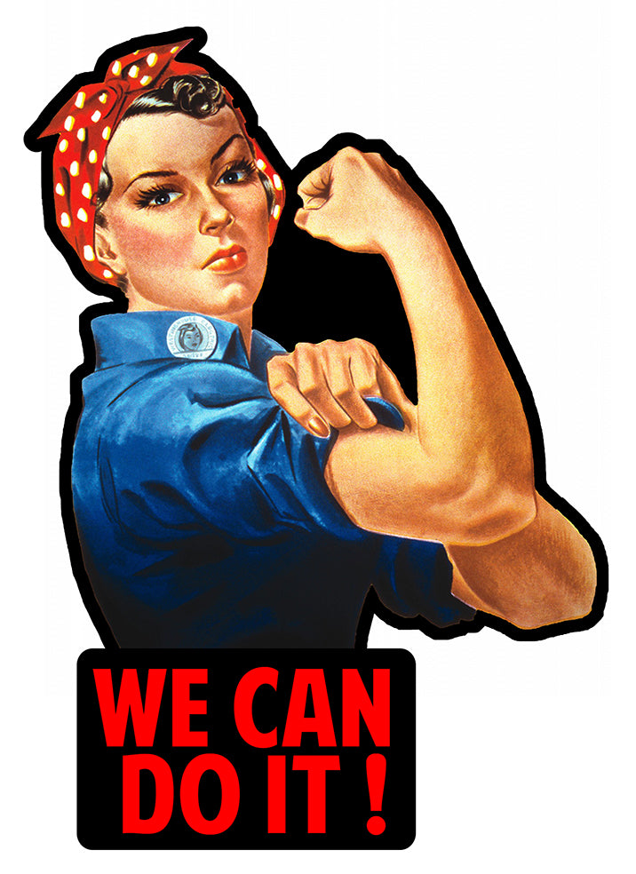 STICKER PINUP CAN DO IT - WA034