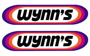2 X STICKER WYNN'S - WA039