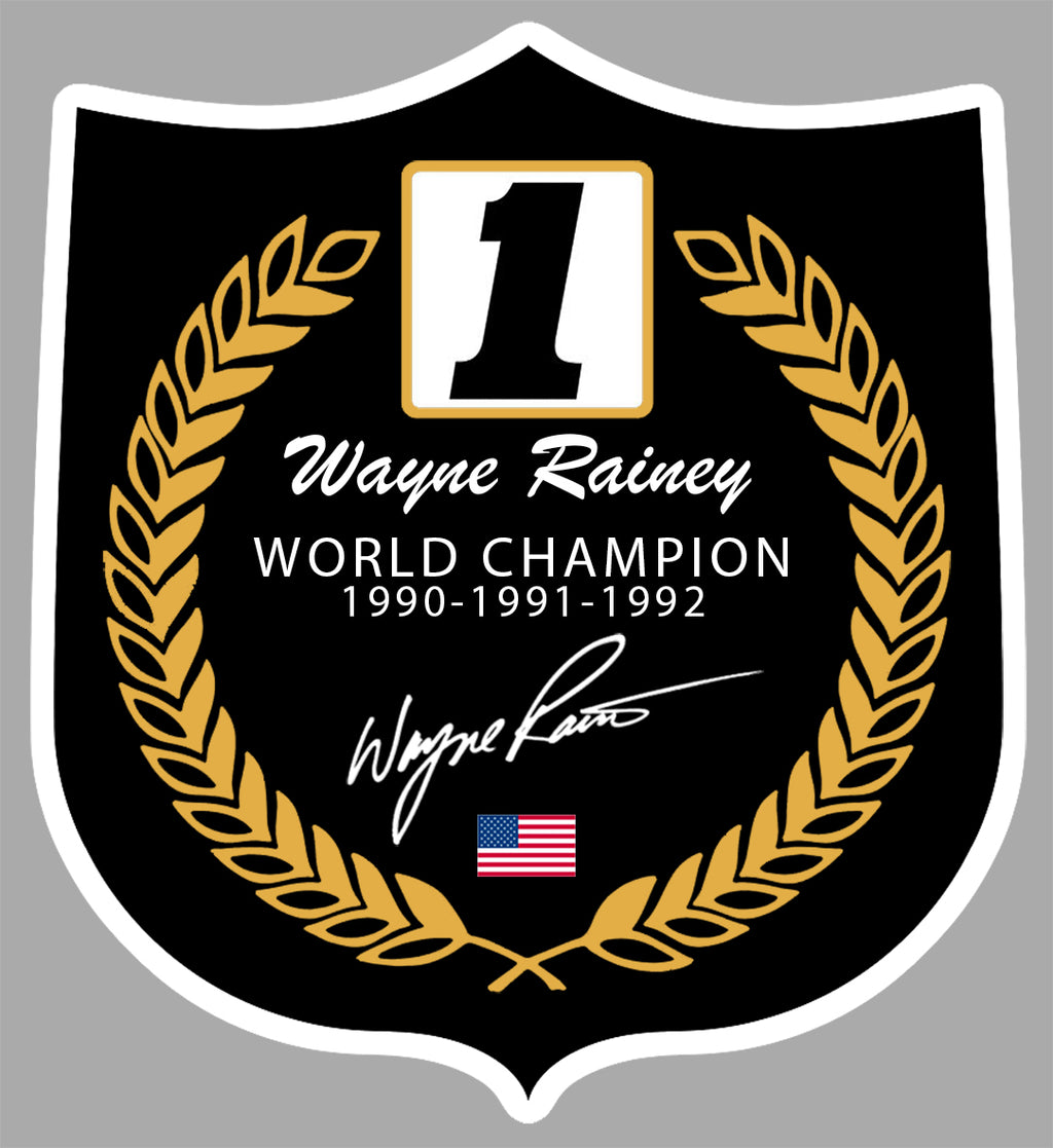 STICKER CONTINENTAL CIRCUS RAINEY - WZ001