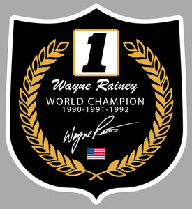 STICKER CONTINENTAL CIRCUS RAINEY - WZ001