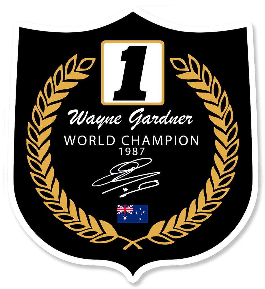 STICKER CONTINENTAL CIRCUS GARDNER - WZ002