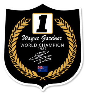 STICKER CONTINENTAL CIRCUS GARDNER - WZ002