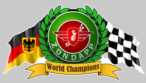 STICKER ZUNDAPP - ZA049