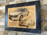 ART PRINT "DA VINCI" - AUDI TT MK1 - Ref : DV050