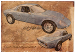 ART PRINT "DA VINCI" - MATRA BONNET DJET 5 - Ref : DV059