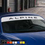 ALPINE WINDSHIELD SUN VISOR STRIP - Ref: PS001-11 