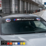 BMW Performance WINDSHIELD SUN VISOR STRIP - Ref: PS002-1 