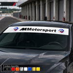 BANDE PARE SOLEIL PARE-BRISE BMW Motorsport - Ref : PS002-4