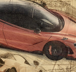 ART PRINT "DA VINCI" - McLAREN 765LT - Ref : DV024