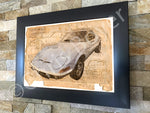 ART PRINT "DA VINCI" - OPEL GT 1900 - Ref : DV014
