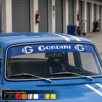 BANDE PARE SOLEIL PARE-BRISE RENAULT GORDINI - Ref : PS001-3