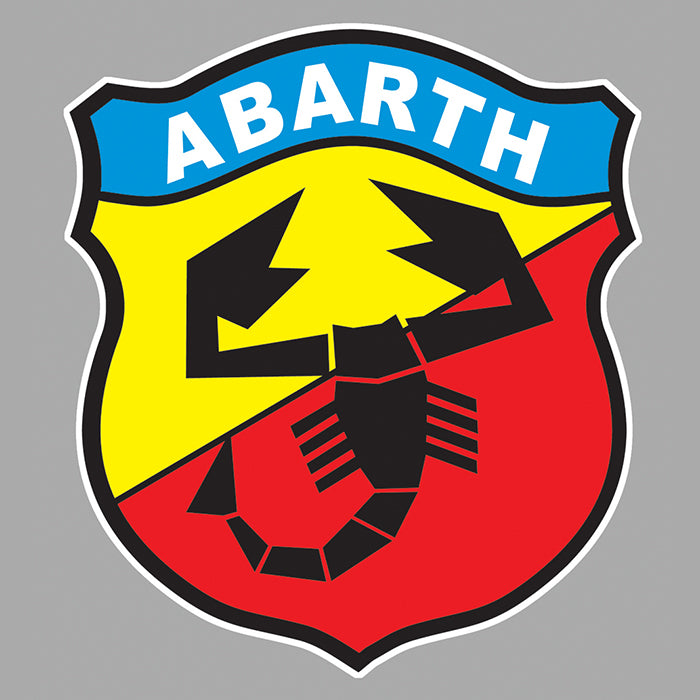 Sticker Abarth AA002 – Autocollant adhésif