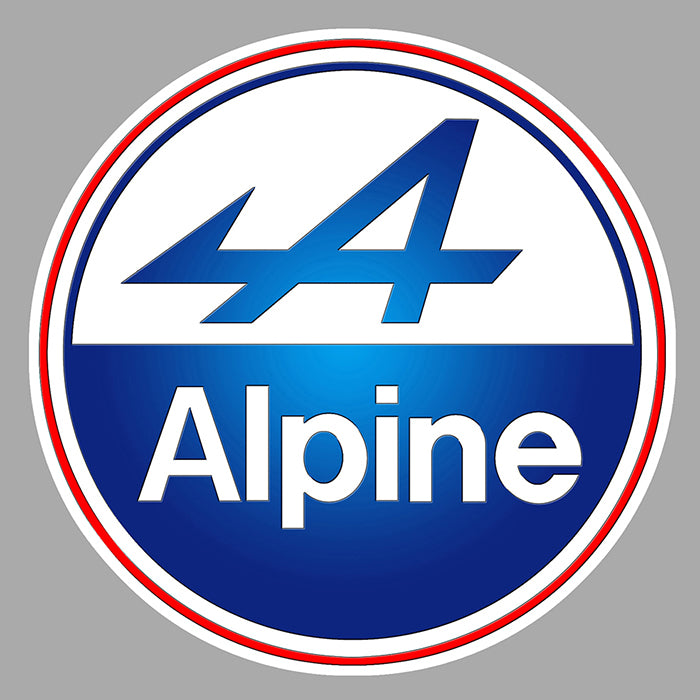 Sticker Alpine AA010 – Autocollant adhésif