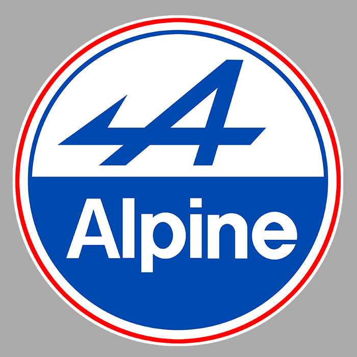 ALPINE STICKER - AA012