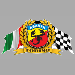 STICKER ABARTH - AA050