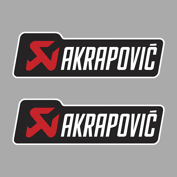 AKRAPOVIC STICKER X 2 - AA085