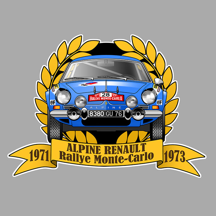 Sticker Alpine A110 AA088 – Autocollant adhésif