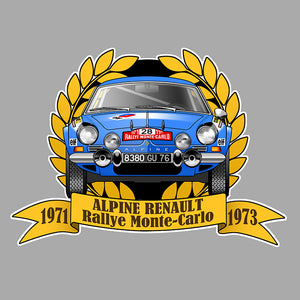 STICKER ALPINE A110 - AA088