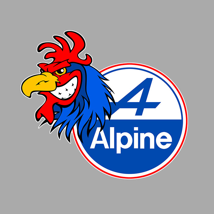 ALPINE STICKER - AA118G