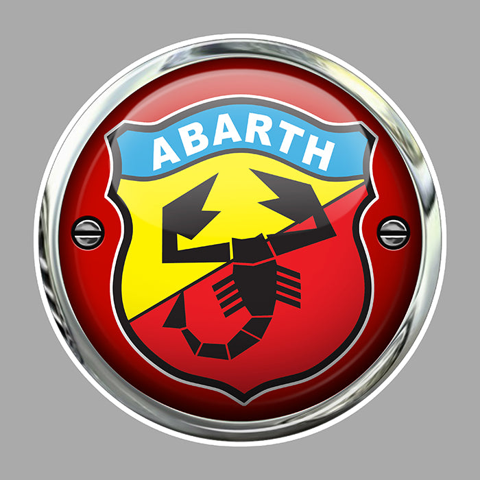Sticker Abarth AA178 – Autocollant adhésif