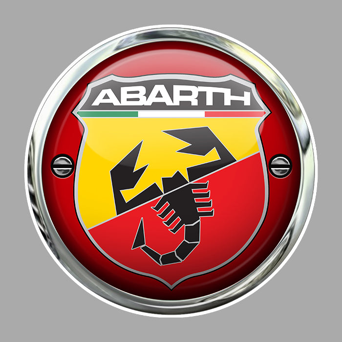 Sticker Abarth AA181 – Autocollant adhésif