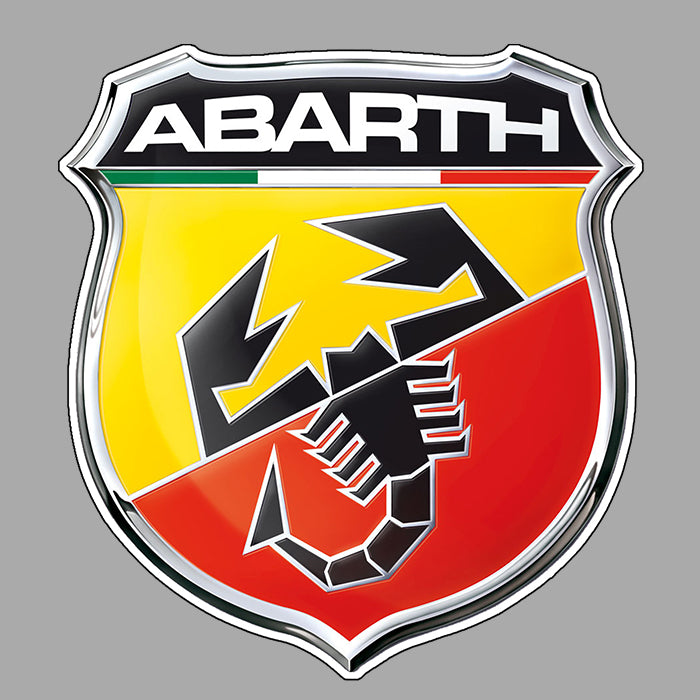 Sticker Abarth AA184 – Autocollant adhésif