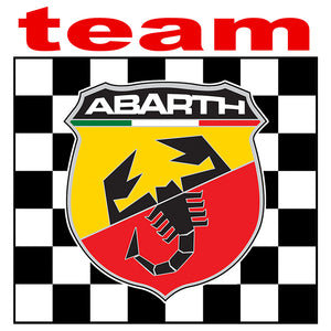 ABARTH TEAM STICKER - AB007