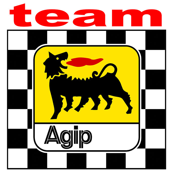 AGIP TEAM STICKER - AB008