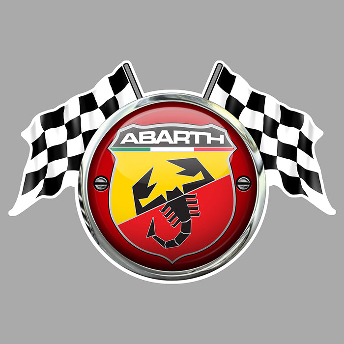 Sticker Abarth AB019 – Autocollant adhésif