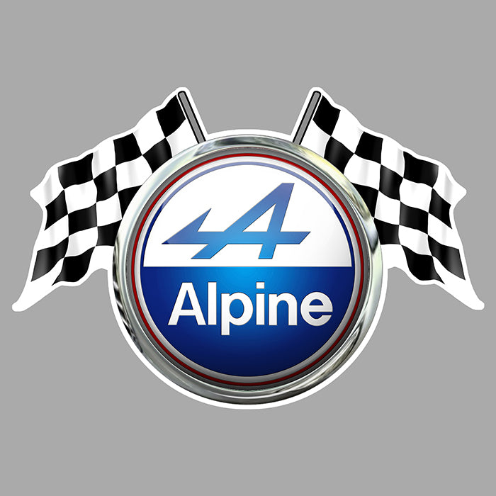 Sticker Alpine A110 AB020 – Autocollant adhésif
