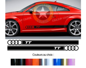 2 X BANDES BAS DE CAISSE - AUDI TT - Ref : BD100-1TT