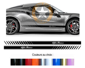 2 X ROCKER BODY STRIPS - ALFA ROMEO 4C - Ref: BD107-21 