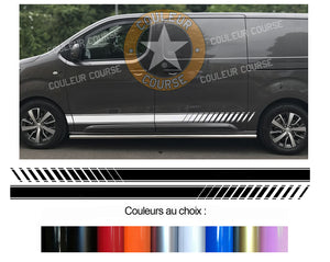 2 X BANDES BAS DE CAISSE - PEUGEOT EXPERT - Ref : BD107N-20