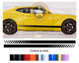 2 X ROCKER BODY STRIPS - CHEVROLET CAMARO - Ref: BD107N-8 